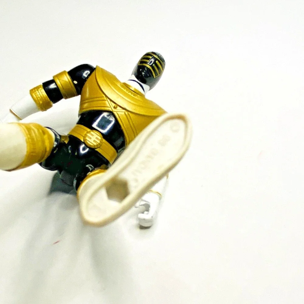 1996 Bandai Power Rangers Power Rangers Zeo  Morphin‎ Gold Ranger Flip Head